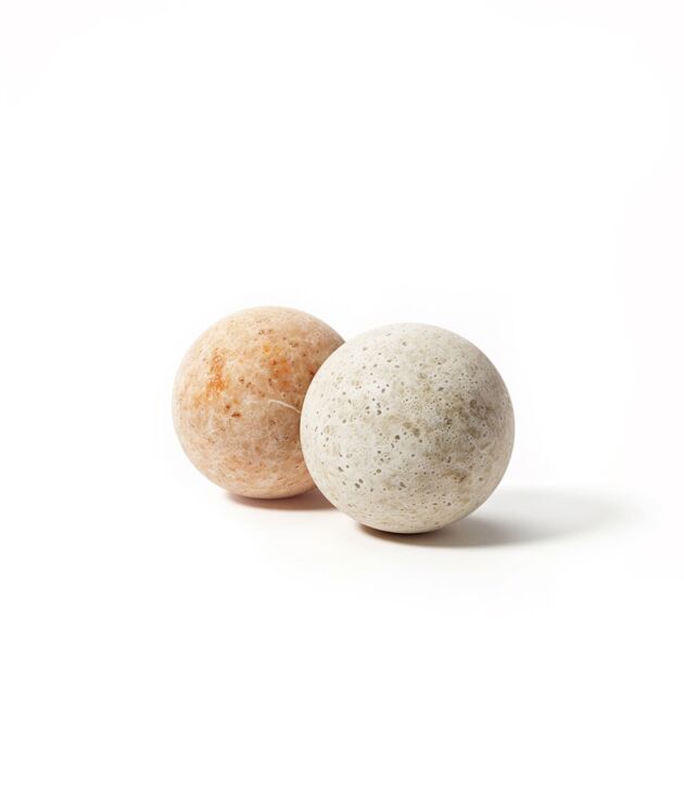 Natural massage therapy balls